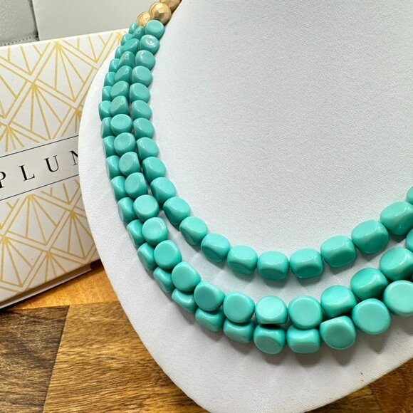 Plunder DEIDRE Heat Wave Mystery Bundle Necklace With Gold & Turquoise Beads - Picture 2 of 6